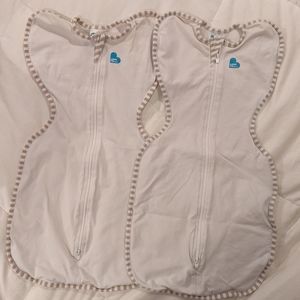 Love to Dream Organic Swaddle UP Original - Cream, Small